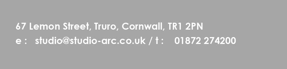 Contact information for Studio Arc - Residential and commercial Architects in Cornwall, Truro